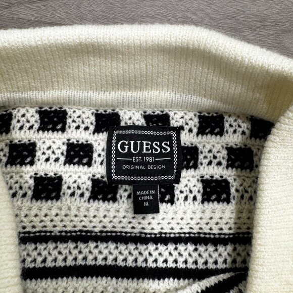 GUESS - Checker Stripe Slater Shirt - Picture 4 of 11